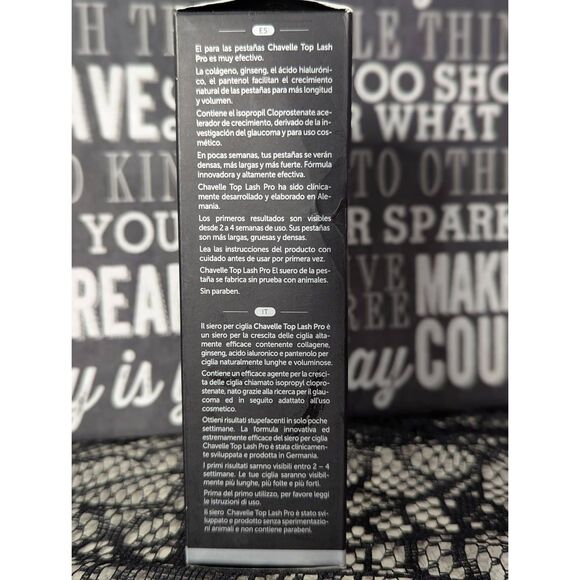 Chavelle Top Lash Pro Eyelash Enhancing Serum SEALED - Picture 3 of 8